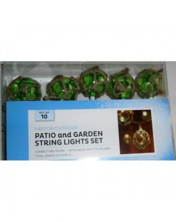 Nautical Green Float Garden String