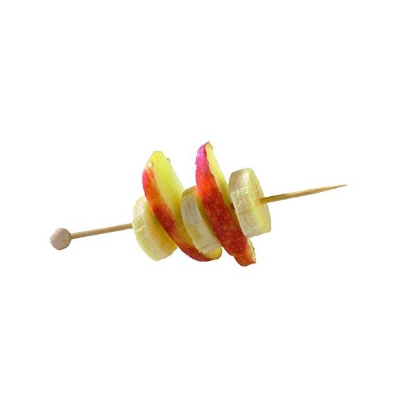 Natural Bamboo Ball Skewer PacknWood