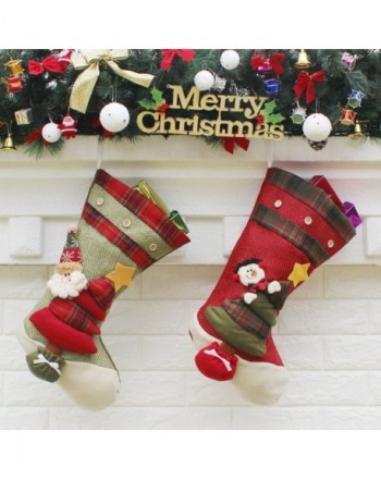 YAMUDA Lively Christmas Stockings Snowman
