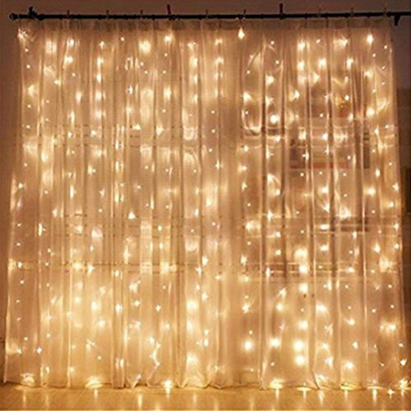 Twinkle Window Curtain String Light