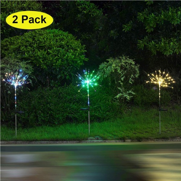 Firework Operated Starburst Waterproof Decorative