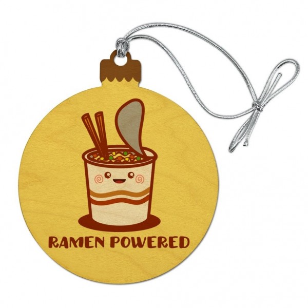 Powered Chopsticks Christmas Holiday Ornament