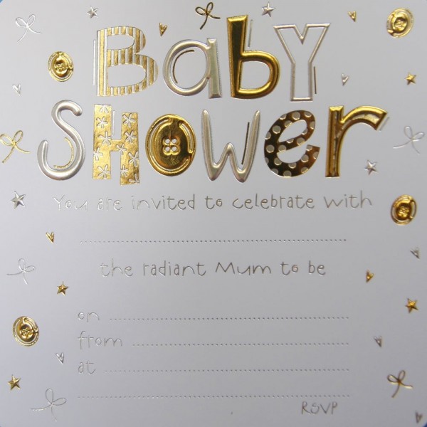 Jean Barrington Baby Shower Invitations