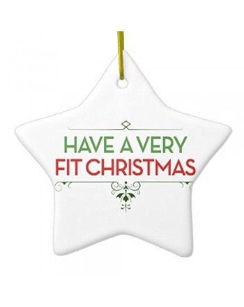 Christmas Ornaments Fitness Motivation Ornament