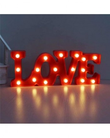 COBOOT Alphabet Birthday Christmas Decoration
