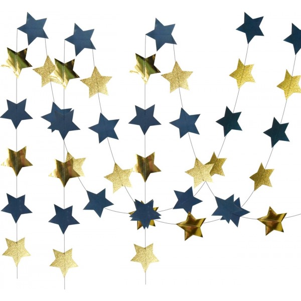 Furuix Decorations Birthday Glitter Garlands x Furuix Decorations Birthday Glitter Garlands x