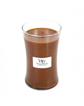 Toddy WoodWick Glass Scented Candle