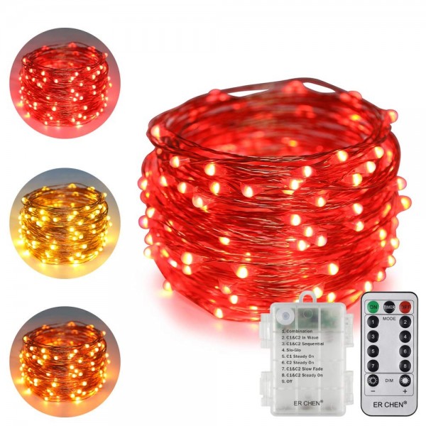 ErChen Dual Color Changing Dimmable Christmas