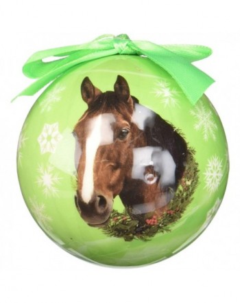 Horse Christmas Ornament Shatter Personalize