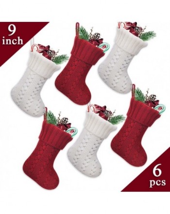 LimBrige Crochet Christmas Stockings Decorations