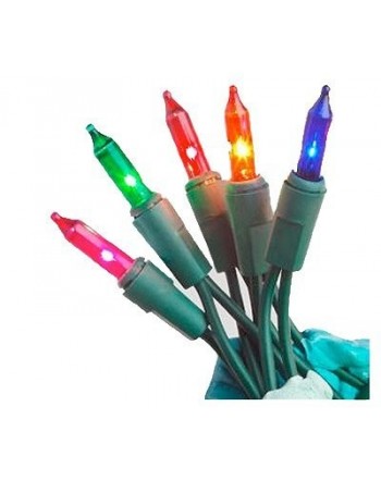 Multi Color Christmas Lights Green