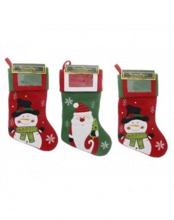 Christmas Traditional Stockings Featuring Multicolor