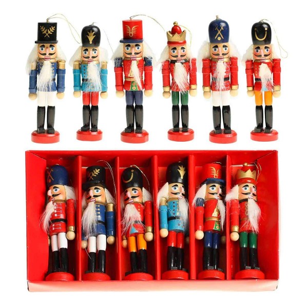 Vlovelife Nutcracker Figurines Ornaments Christmas