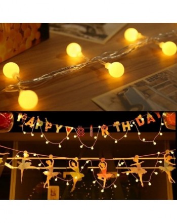 B right Battery Operated String Lights