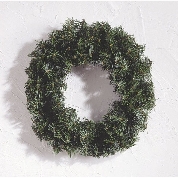 Canadian Pine Wreath Green inches