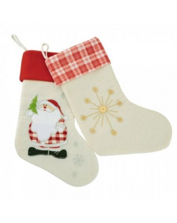 MrXLWhome Christmas Stockings Snowflake Decoration