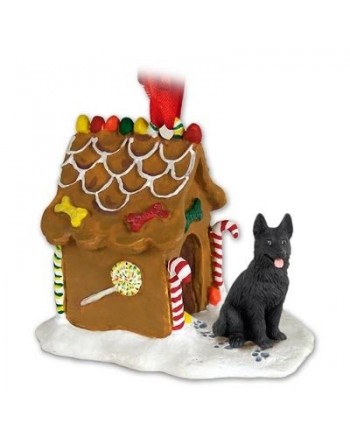 German Shepherd Gingerbread Christmas Ornament