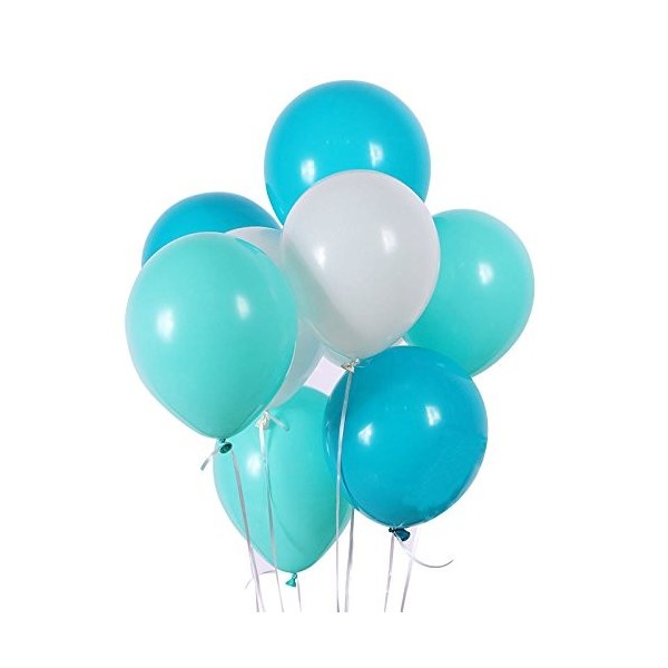 Turquoise Balloons Wedding Birthday Decoration Turquoise Balloons Wedding Birthday Decoration