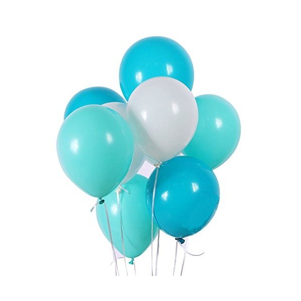 Turquoise Balloons Wedding Birthday Decoration