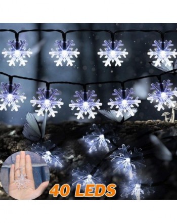 AQV Snowflakes Waterproof Decoration Christmas