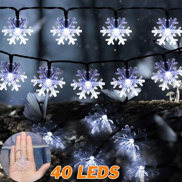 AQV Snowflakes Waterproof Decoration Christmas