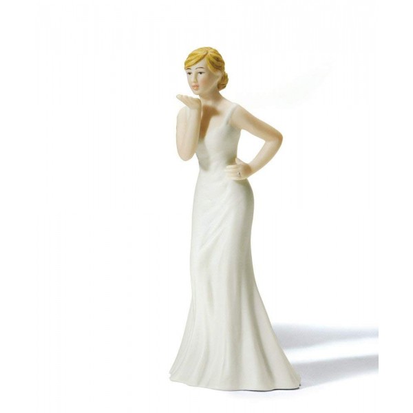 Weddingstar Bride Blowing Kisses Figurine