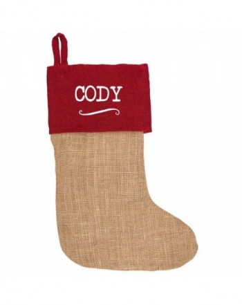 FUNNYSHIRTS ORG Matching Christmas Stocking Cody