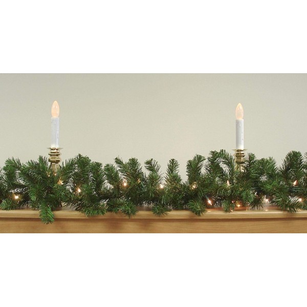 Pre Lit Canadian Artificial Christmas Garland