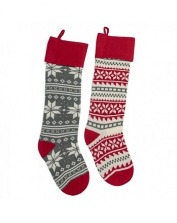 Vita Domi Snowflake Christmas Stockings