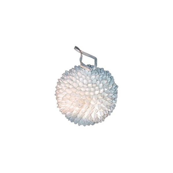 White Shell Ball Christmas Decoration