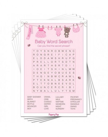 Baby Word Search Game Cards