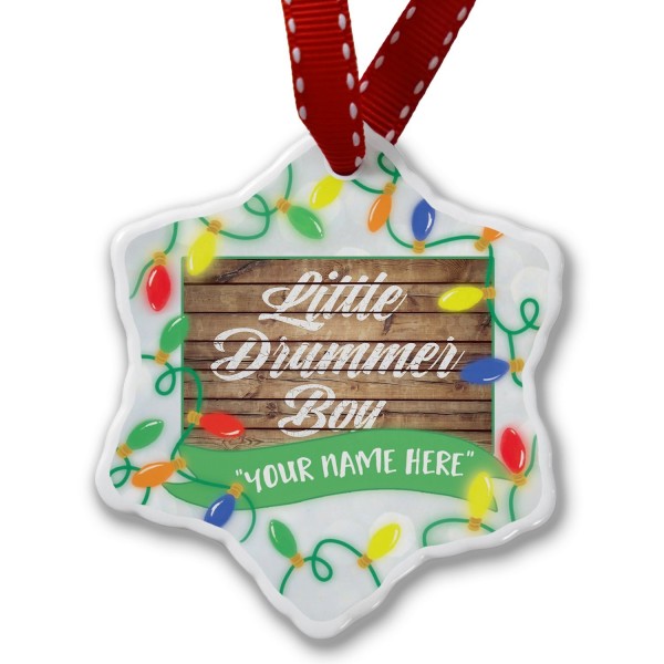 NEONBLOND Personalized Christmas Ornament Painted NEONBLOND Personalized Christmas Ornament Painted