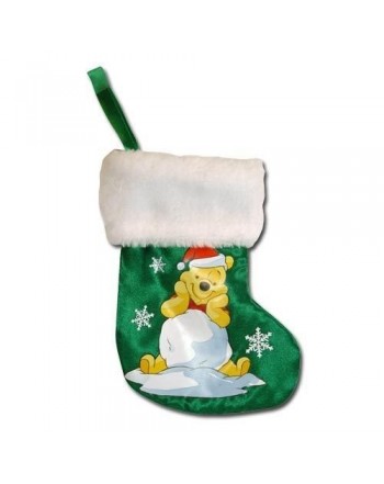 Pooh Mini Satin Christmas Stocking