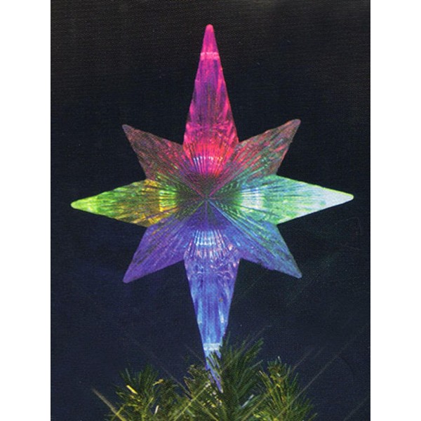 KSA Lighted Changing Christmas Topper
