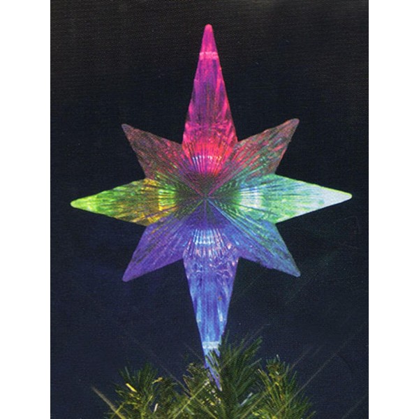 KSA Lighted Changing Christmas Topper