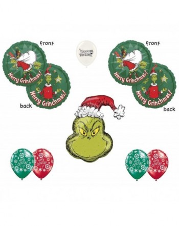 Grinch Christmas Decoration Balloon Bouquet