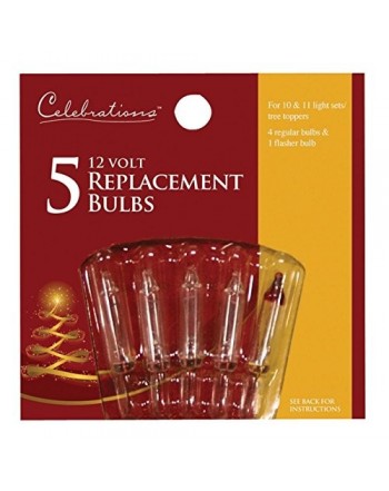 CELEBRATIONS Mini Replacement bulbs CLEAR