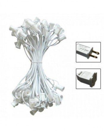 White Light Strand Spt 1 sockets