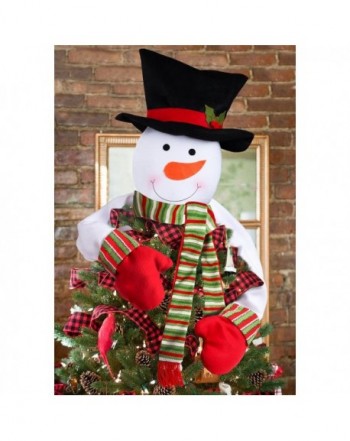 Christmas Tree Topper Snowman Hugger