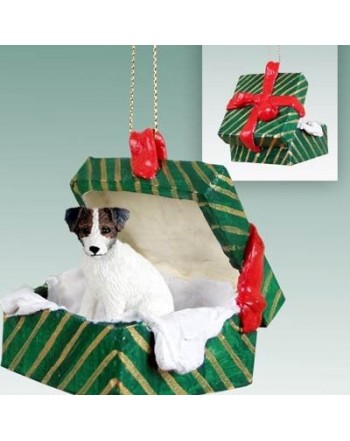 Jack Russell Christmas Ornament Hanging