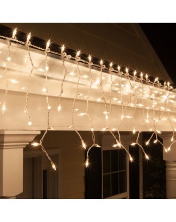 Kringle Traditions Clear Icicle Lights