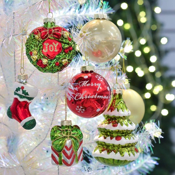 Teresas Collections Christmas Ornaments 2 36inch 4 72inch