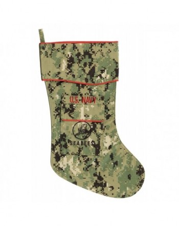 Camosock SB 456 Seabees Christmas Stocking