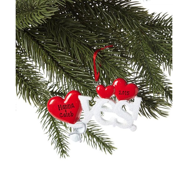 Engagement Personalized Christmas Tree Ornament