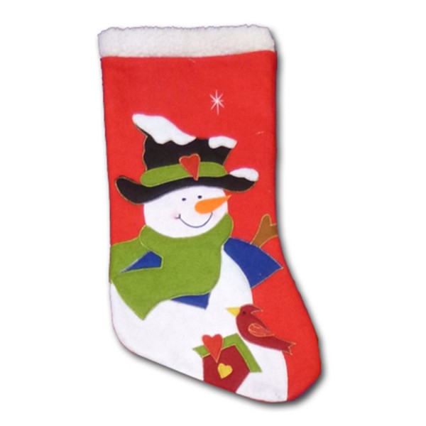 Anico Christmas Stocking Snowman Red