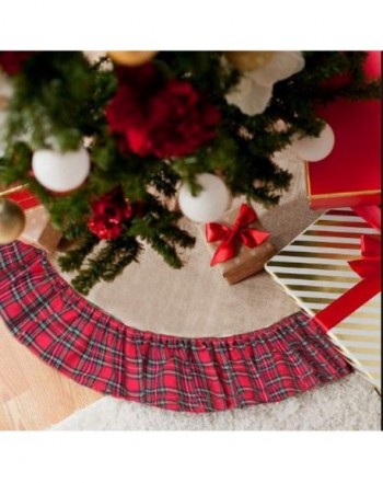 Cheap Real Christmas Tree Skirts