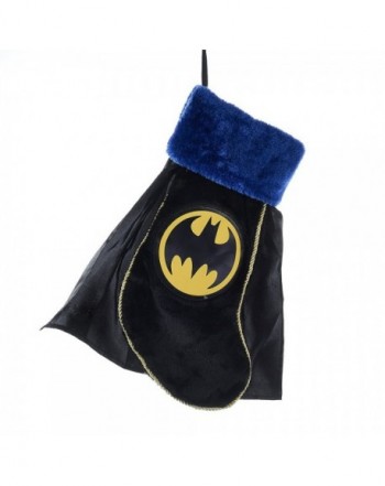 Kurt Adler Batman Applique Stocking