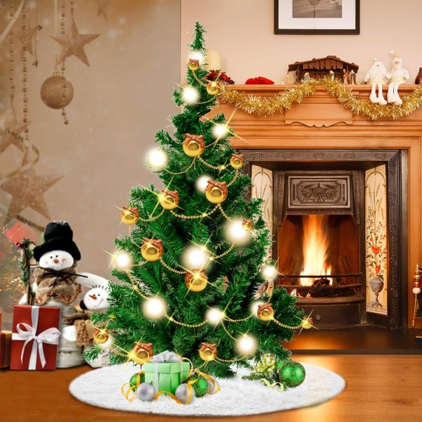 Kustares Christmas Tree Skirt Decorations