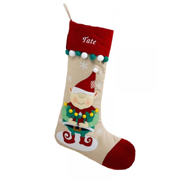 Character Stockings Christmas Stocking Elf