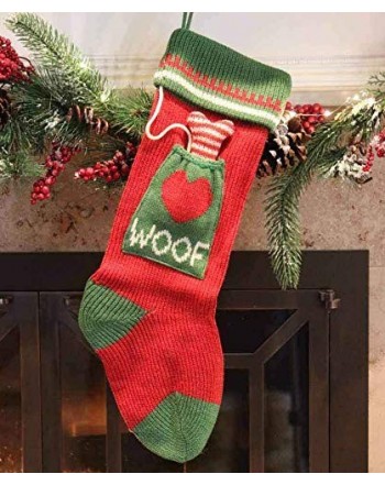 Pet Woof Dog Christmas Stocking